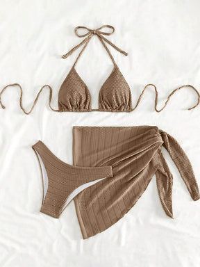 Conjunto Biquíni Feminino com Saída de Praia