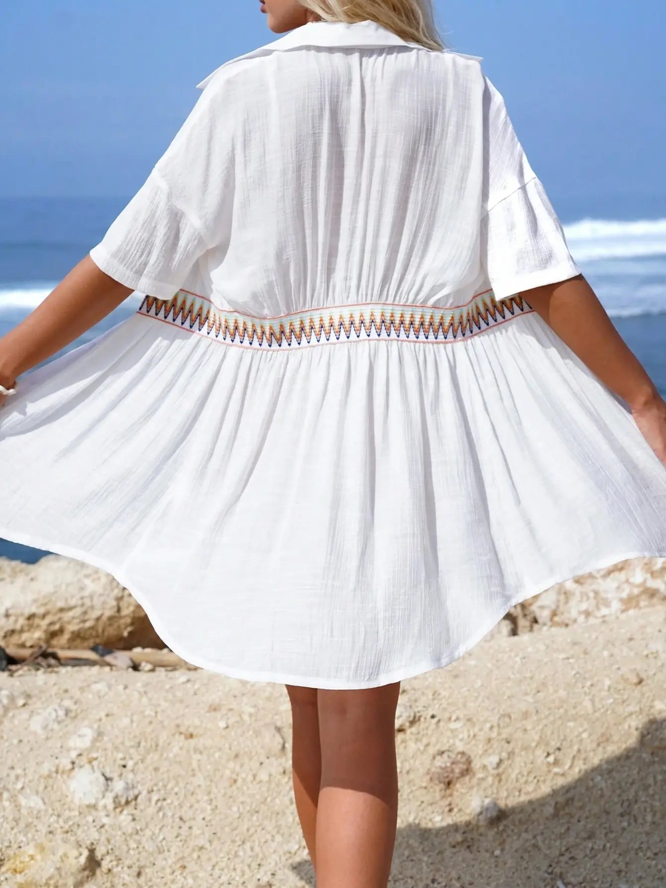 Vestido Saída de Praia Modelo Capri