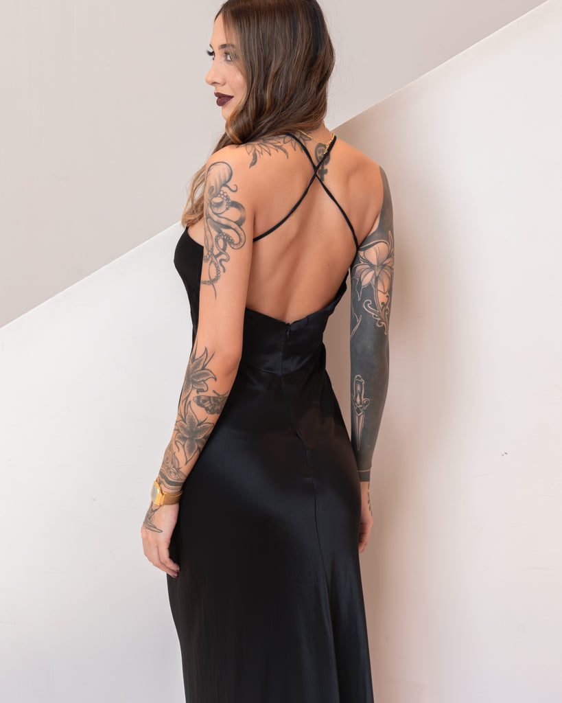 Vestido Slip Dress Seda